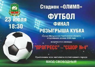 Финал Кубка Города по Футболу в Мичуринске: «Прогресс» против СШОР №4