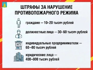 Тамбовская область вводит строгий противопожарный режим